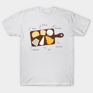 Fancy Cheese Board T-Shirt